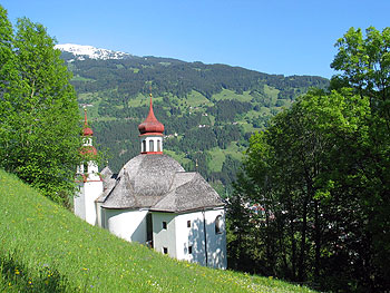 Die Wallfahrtskirche Maria Rast